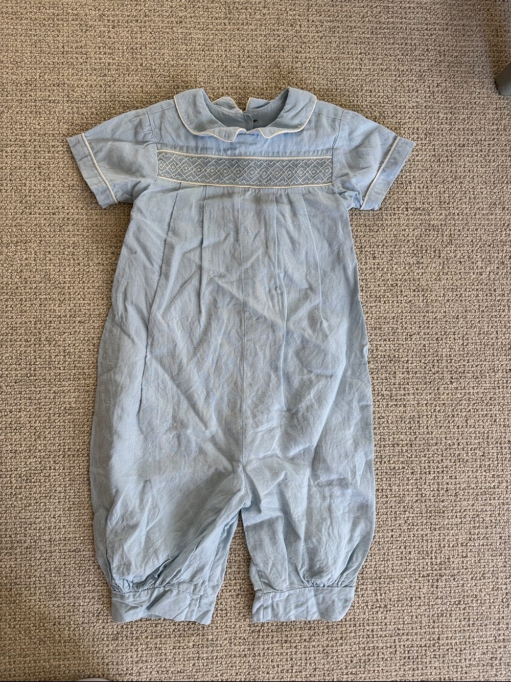 Beaux et Belles Linen Romper